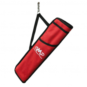 October Mountain Hip Quiver 3-Tube Red