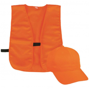 Outdoor Cap Vest and Cap Combo Youth
