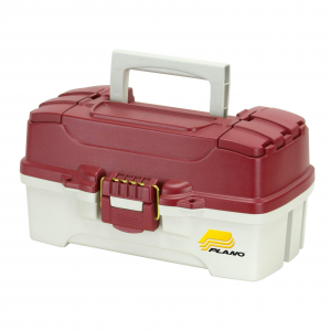 Plano One-tray Tackle Box - Red Metallic/off-white