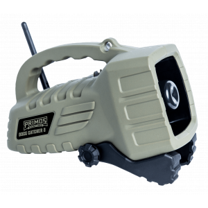 Primos Dog Catcher 2  Electronic Call Multiple Sounds Attracts Predator Attracts Multiple Features Integrated Remote Green