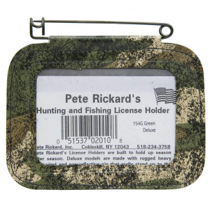 Rickards Hunting License Holder Camouflage