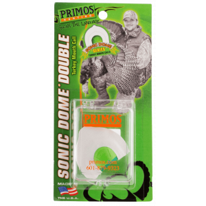 Primos Sonic Dome Double Reed Attracts Turkeys White