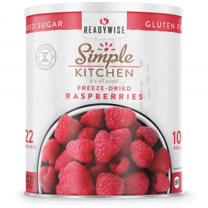 Readywise Simple Kitchen Frozen Raspberries - 22 Servings