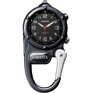 Dakota Digital Watches Mini Clip Microlight Dial & Case - Gun Metal