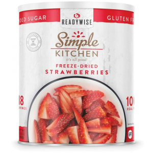 Readywise Simple Kitchen Sliced Strawberries - 18 Servings