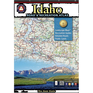 Benchmark Benchmark Maps Road & Recreation Atlas - Idaho