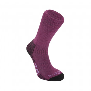 Bridgedale Hike Lightweight Women's Pink Socks - L