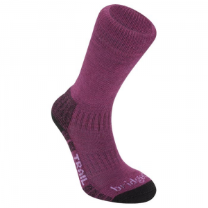 Bridgedale Hike Lightweight Women's Pink Socks - M