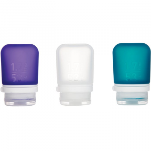 Humangear Gotoob+ Leakproof Container - 3pk - S - Clear/purple/teal