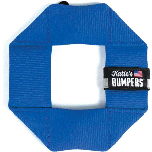 Katie's Bumpers Frequent Flyer Square Dog Toy - Mini Blue