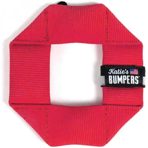 Katie's Bumpers Frequent Flyer Square Dog Toy - Mini Red