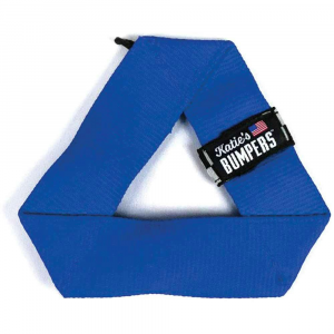 Katie's Bumpers Frequent Flyer Triangle Dog Toy - Mini Blue