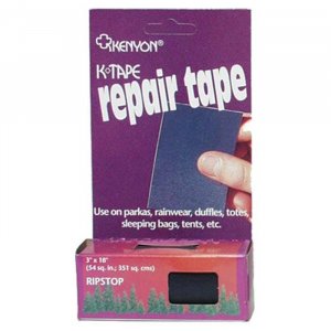 Kenyon K-tape Ripstop Repair Tape - Black