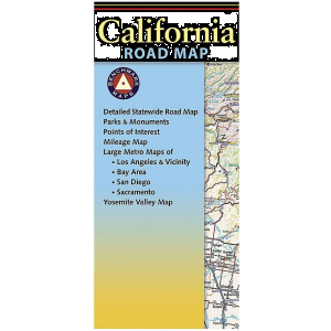 Benchmark California Road Map - California