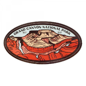 Sendero Provisions National Park Sticker - Grand Canyon