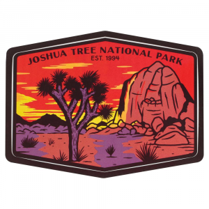 Sendero Provisions National Park Sticker - Joshua Tree