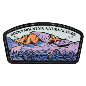 Sendero Provisions National Park Sticker - Rocky Mountain