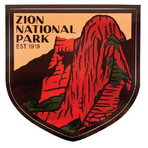 Sendero Provisions National Park Sticker - Zion