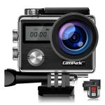 Campark X20C Action Camera Native 4K Ultra HD 20MP with EIS Stablization Touch Screen Remote Control