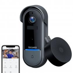 TOGUARD? DB30 Video Doorbell Camera1080p WiFi HD Home Security Front Smart Door Bell Camera