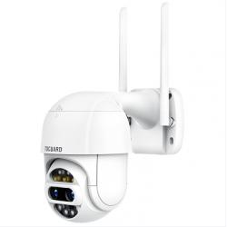 TOGUARD AP30 2MP Dual Lens,? WiFi Home Surveillance with Motion Detection, Weatherproof , PTZ Outdoor Security Camera