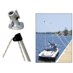 Dock Edge Economy Mooring Whips 12ft 4000 LBS up to 23 ft