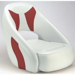 Attwood Fully Upholstered Avenir Sport Seat - Bright White Base Color