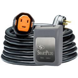 SmartPlug RV Kit 30 Amp Dual Configuration Cordset - Black/Gray
