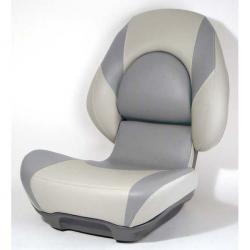 Attwood Centric II Fully Upholstered Seat w/ Lock-Down Button - Tan Base Color