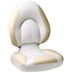 Attwood Centric Fully Upholstered Seat - Bright White Base Color