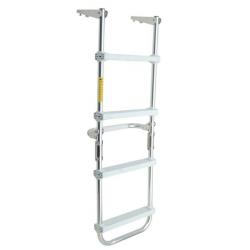Garelick Folding Pontoon Deck Ladder