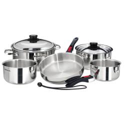 Magma 10 Piece Stainless Steel Nesting Cookware