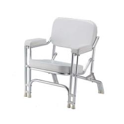 Padded Deck Chair Stainless Frame