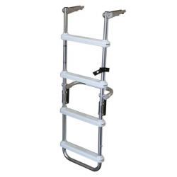 JIF 4-Step Folding Pontoon Deck Ladder