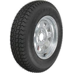 Kenda Loadstar 205/75D15 5-Lug 15" Bias Trailer Tire - Galvanized