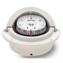 Ritchie F-83 Voyager Flush Mount Compass - White