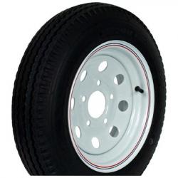 Kenda Loadstar 205/75D15 5-Lug 15" Bias Trailer Tire - White Mini Mod