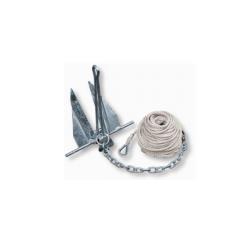 Hooker Quik-Set Galvanized Slip-Ring Anchor Kit