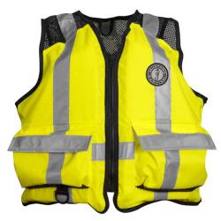 Mustang ANSI High-Visibility Industrial Mesh Vest L/XL