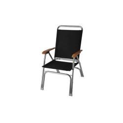 Garelick High Back Deck Chair - Black