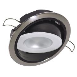 Lumitec Mirage  Down Light - Red/Blue Non-Dimming - Polished Bezel