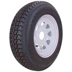 Kenda Loadstar 175/80D13 5-Lug 13" Bias Trailer Tire - White Spoke