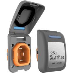 SmartPlug 50 Amp Shore Power Inlet - Non-Metallic Gray