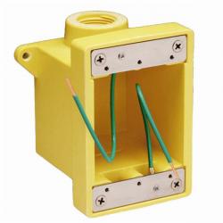 Marinco FD Outlet Box with 3/4" K.O. Holes
