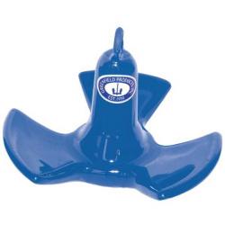 Greenfield Coated River Anchor - Blue