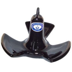 Greenfield Rubber Coated River Style Anchor - Black