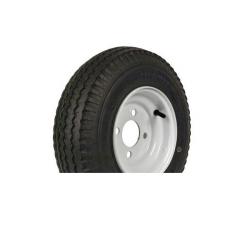 Kenda Loadstar 5.30-12 4-Lug 12" Bias Trailer Tire - White Solid