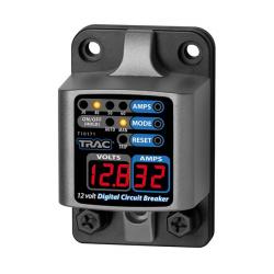 TRAC 12V Digital Circuit Breaker w/ Display