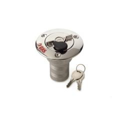 Sea Dog Locking Stainless Steel Fuel Deck Fill