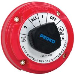Perko 250 Amp Battery Selector Switch with Alternator Field Disconnect